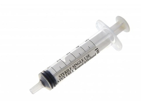 Romed 3-deligeSYR-5ML  spuiten zonder naald, per stuk steriel verpakt.24x100 pcs