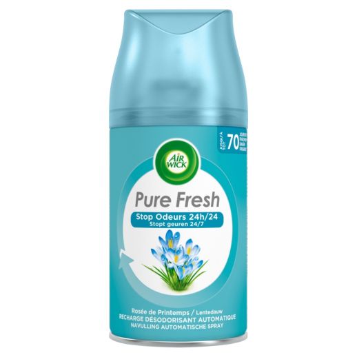 Air Wick Freshmatic Luchtverfrisser Navulling Pure Fresh Lentedauw 6x250ml