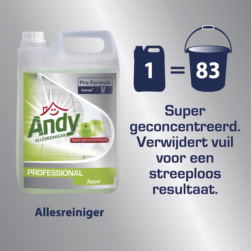 Andy Pro Formula Allesreiniger Appel 2x5L
