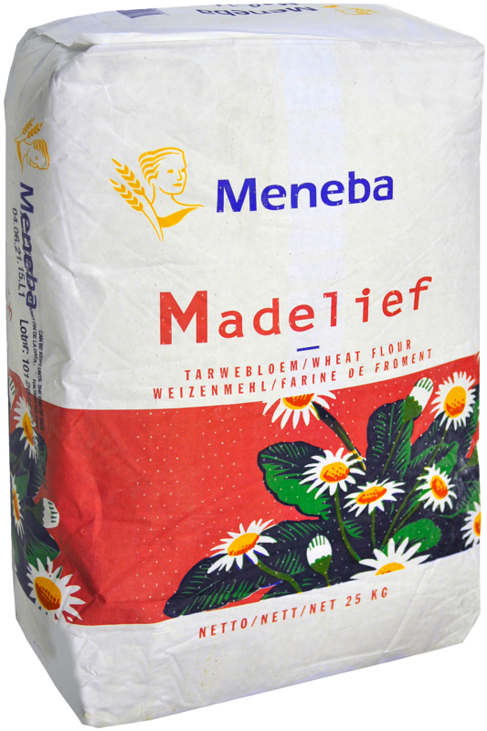 Meneba Madelief Meel 25kg 40 Stuks