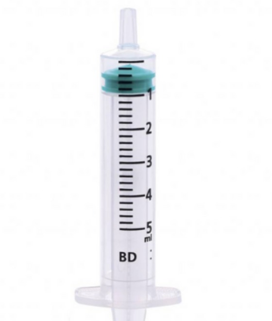 BD Emerald injectiespuit 5ml 3-delig 100 stuks