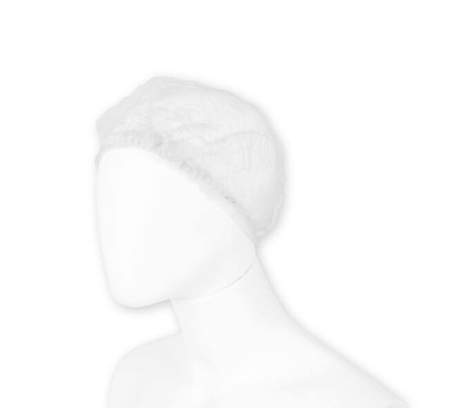 Haarnet - PP Non Woven - Wit - 1000 Stuks Per Doos	