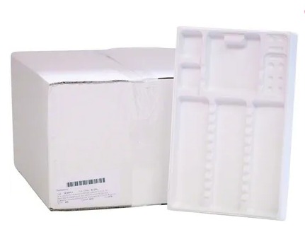 NormTray Eenmalig Plastic Wit 400 Stuks