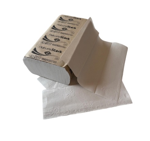 NaturaSterk Handdoekpapier Z Fold 24x23cm Recyc. 2 laags 20x150 Stuks 