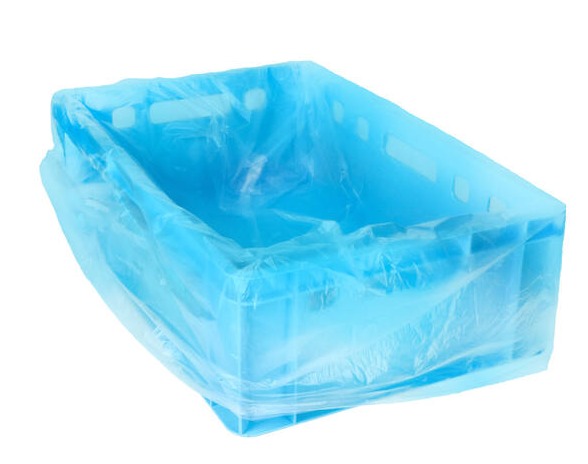 HDPE kratzakken op blok 57/21 x 57+3,5cm 9my 2% Blauw 20x50 Stuks