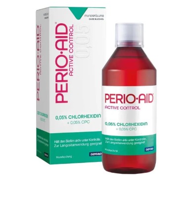 PERIOAID Active Control Mundsplung 500 ml