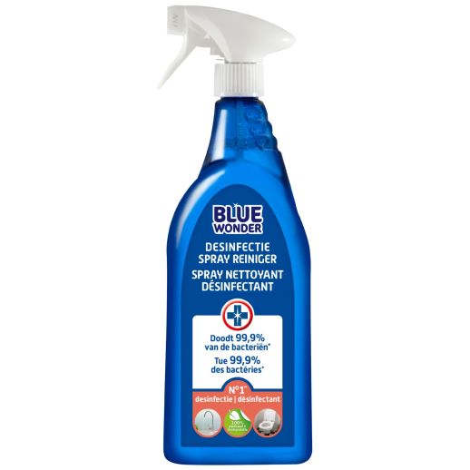 BLUE WONDER Desinfectie Reiniger Spray 6x750ml