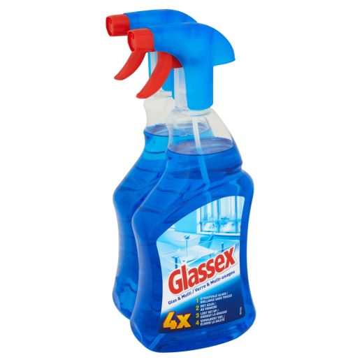 GLASSEX Glas & Multi - Multipack 750 ml 2 Stuks x 6 