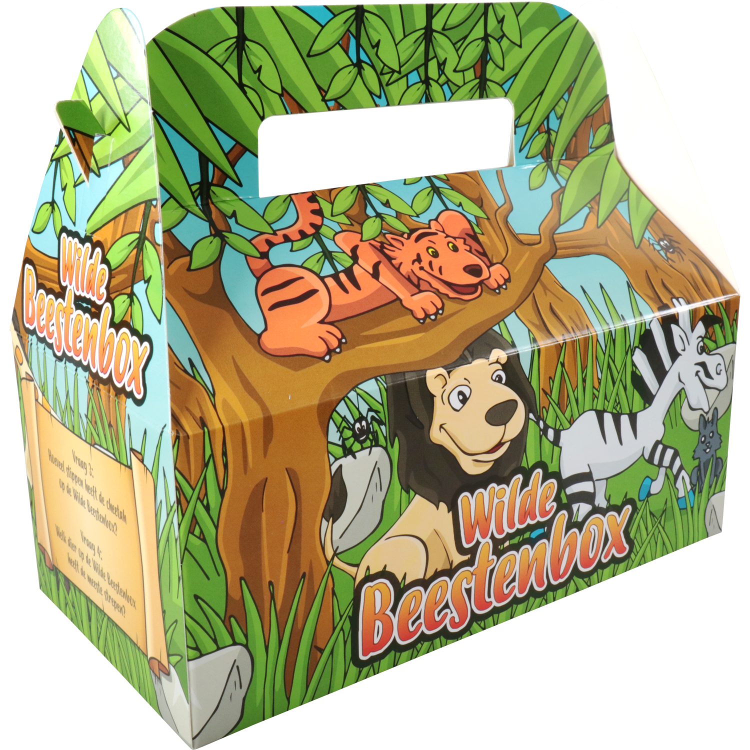 Kidsbox, Wilde beesten, karton, 225x120x95mm, 300 Stuks