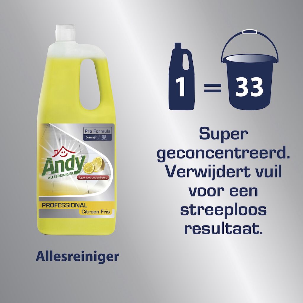 Andy Pro Formula Allesreiniger Citroen Fris 6x2L