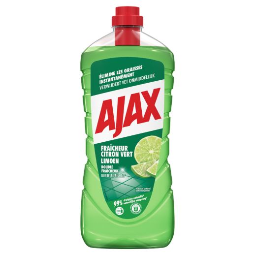 AJAX Allesreiniger Limoen 1,25Lx12 Stuks