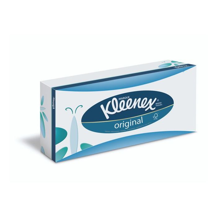 Kleenex Facial Tissue 3 laags Wit 12x72 Stuks