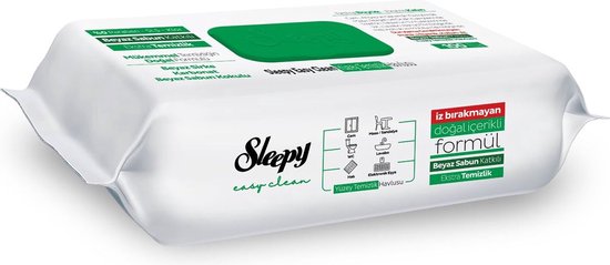 Sleepy Easy Clean Reinigingsdoekjes 100 Vellenx12 Stuks