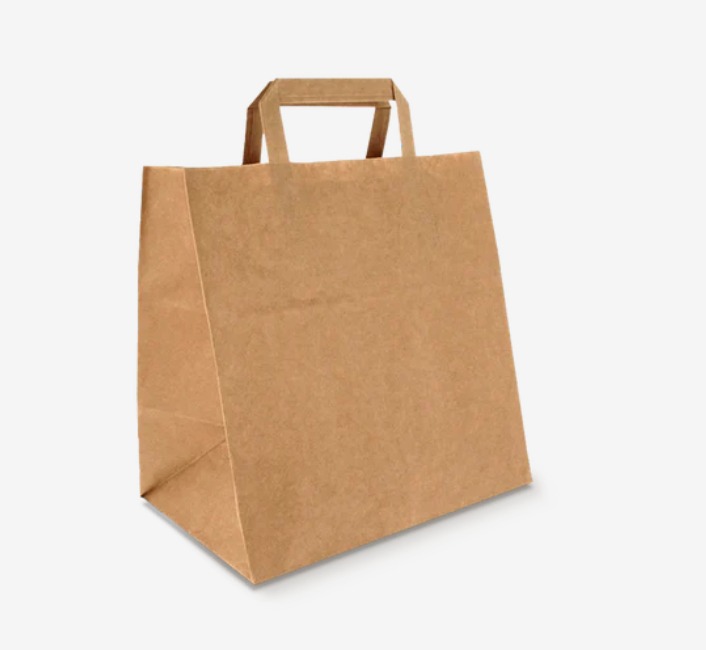 Papiertassen Middel kraft 26+17x27cm gerecycled 250 Stuks