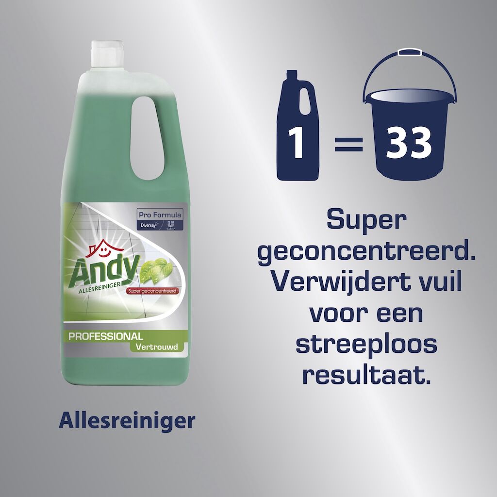 Andy Pro Formula Allesreiniger Vertrouwd 6x2L