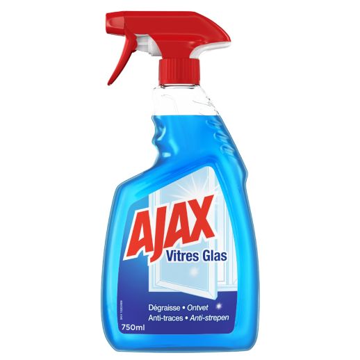 AJAX Spray Triple Action Glas 12x750ml