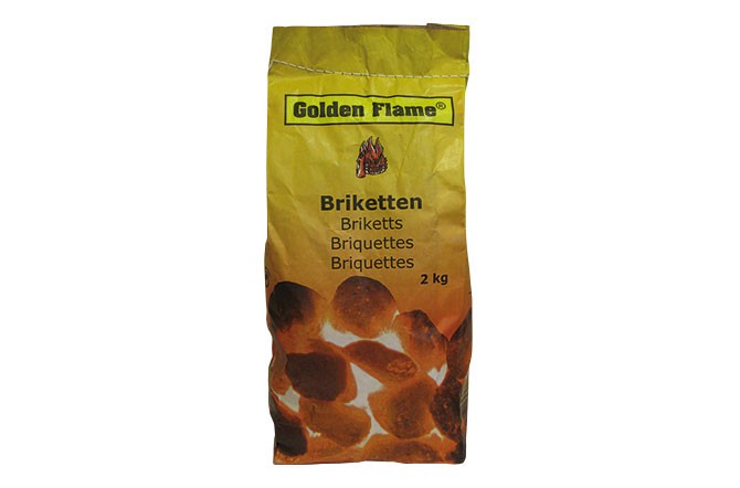 Houtskool Briketten 2kg x 8 Stuks