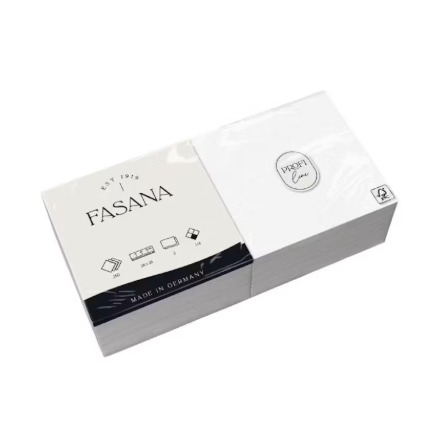 Fasana wit 24cm 1500 stuks cocktailservetten
