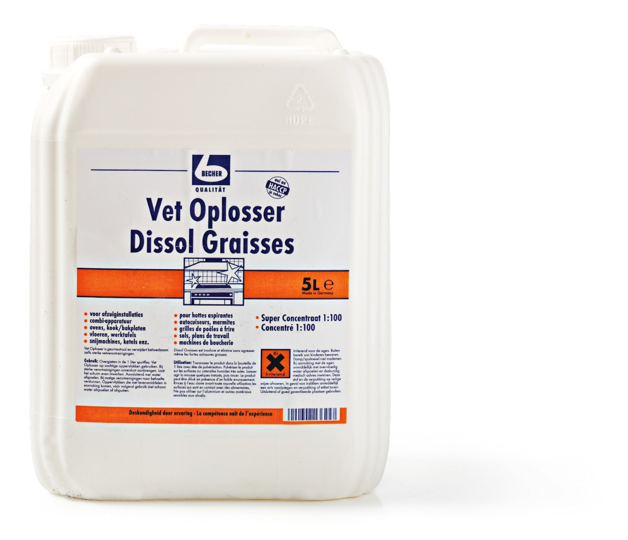 Vet oplosser 5L